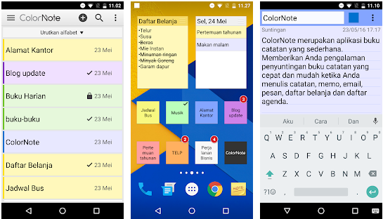 10 najboljih aplikacija i bilješki za Android telefone, a koji?