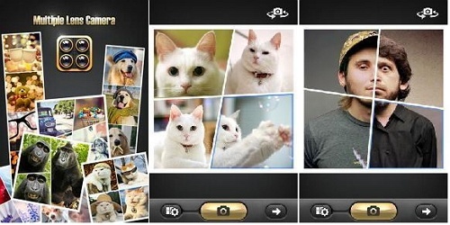 Multi-lens Camera android-fotoredigeringsapplikation