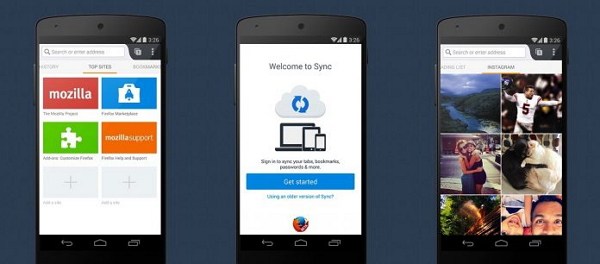 Atsisiųskite „Mozilla Firefox“ APK