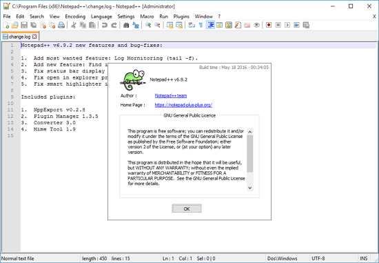 Descargue el último Notepad ++