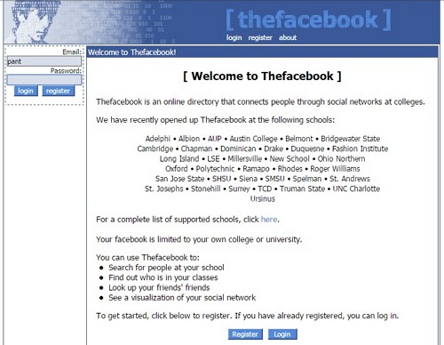 TheFacebook - Comprendre Facebook d'abord