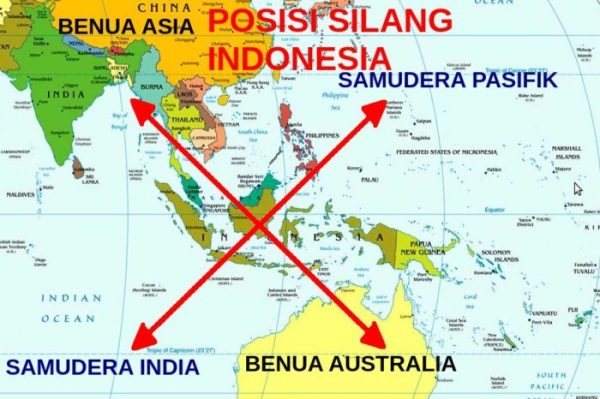 Indonesiens geografiske placering: Virkninger og virkninger af Indonesiens geografiske placering