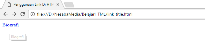 Titel im HTML-Link