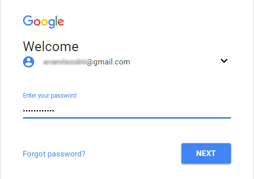 Въведете вашата парола за електронна поща