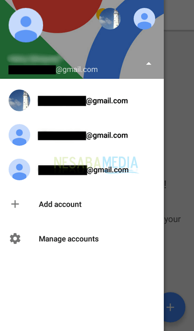 3. solis - izvēlieties gmail