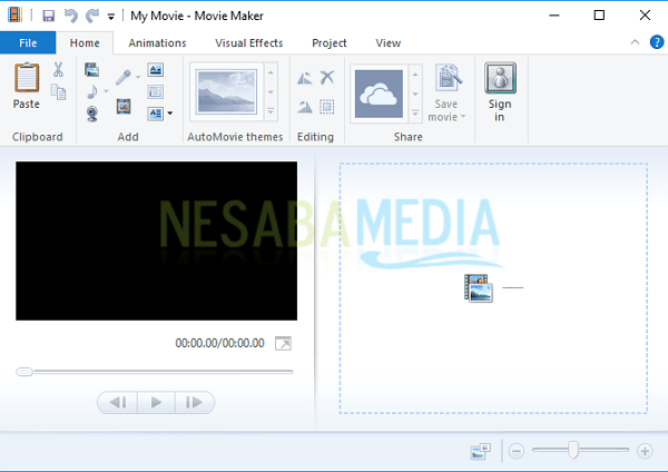 Windows Movie Maker anzeigen