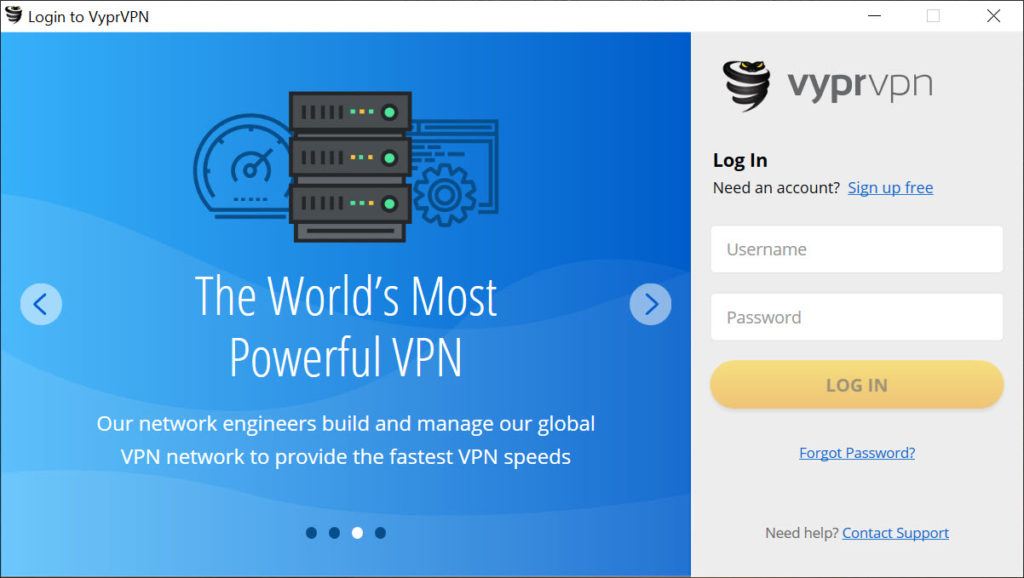 Descargue la última versión de VyprVPN