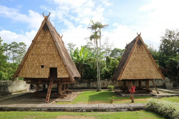 Tambi traditionele huisstructuur