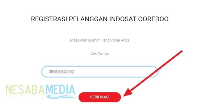 cómo volver a registrarse para la tarjeta Indosat / IM3 en línea