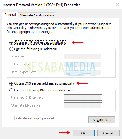 Cum să 2.7 - selectați automat adresa IP și serverul DNS