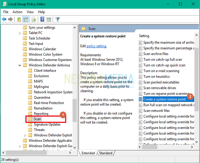 Automatiska sätt att skapa ett systemåterställningspunkt