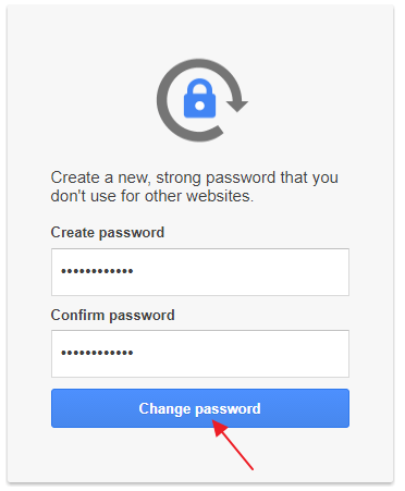 risolvere dimenticando le password di Gmail