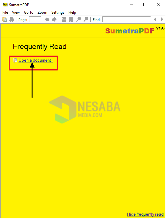 Cómo pegar archivos PDF se puede pegar con SumatraPDF