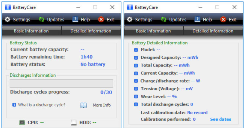 Download den nyeste BatteryCare