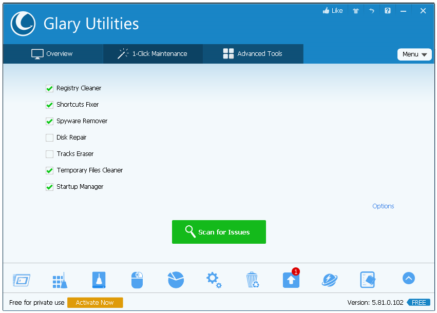 instal the new version for iphoneGlary Utilities Pro 5.208.0.237