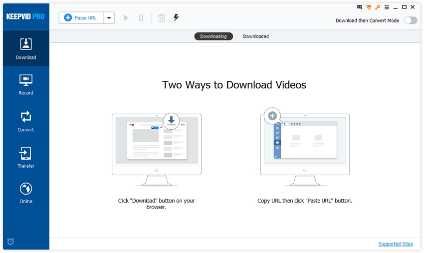 KeepVid Video Downloader